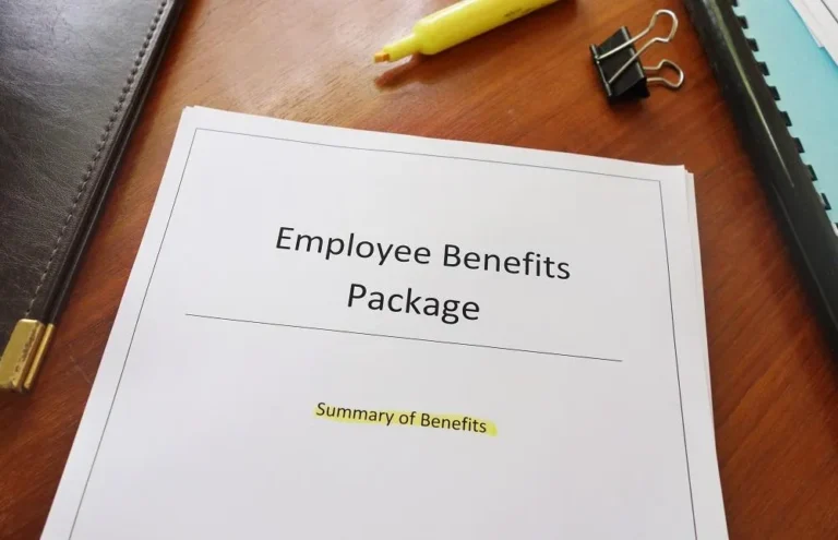 Document titled Employee Benefits Package.