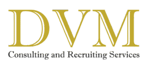 DVM Veterinarian Recruiting Logo