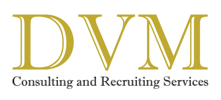 DVM Veterinarian Recruiting Logo